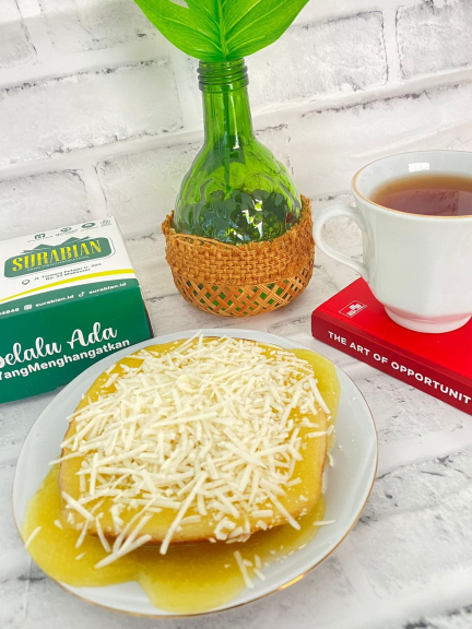 Surabi Coklat Keju, Surabi Keju Susu