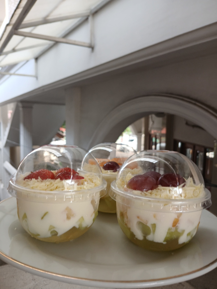 Lemon sereh, salad,puding