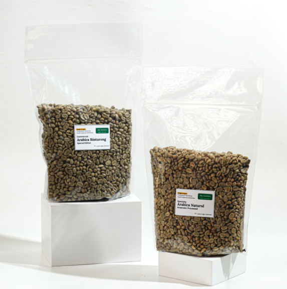 GreenBean Arabika dan Robusta Kwalitas Komersil dan Specialty