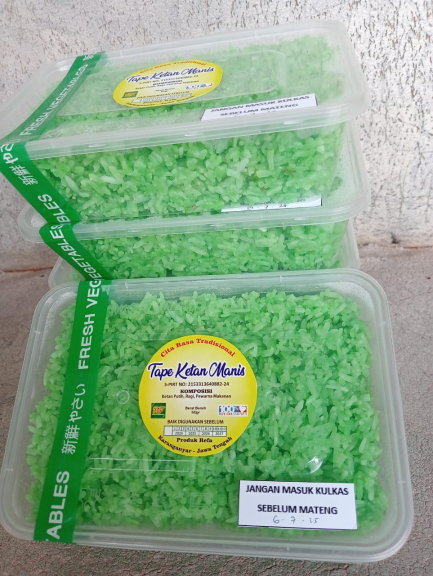 keripik kulit melinjo, tape ketan