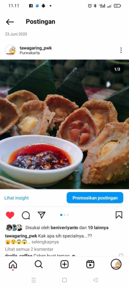 tahu walik tawagaring