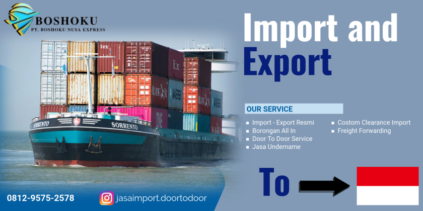 JASA FORWADER IMPOR JEPANG DOOR TO DOOR BORONGAN TERPERCAYA