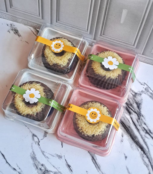 Bolu ketan hitam keju lumer