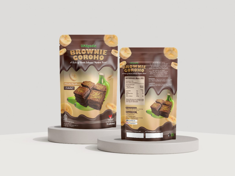 Brownie crispy goroho