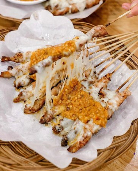 SATE TAICHAN MOZARELLA