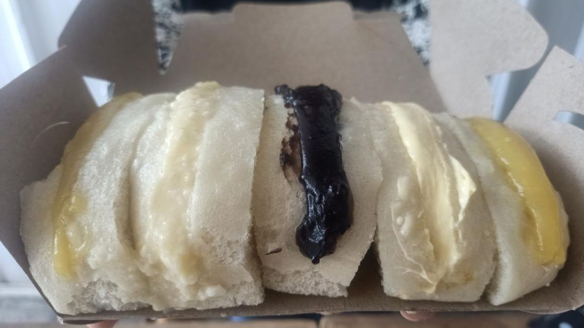 Roti Kukus Srikaya Keju
