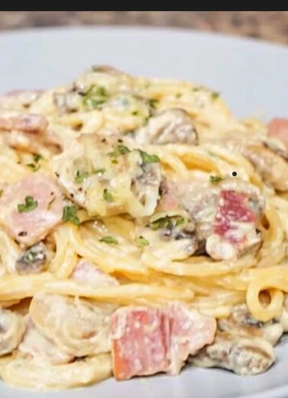 Pasta dan minuman segar