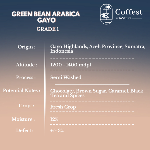 Green Bean Arabika Gayo 1kg