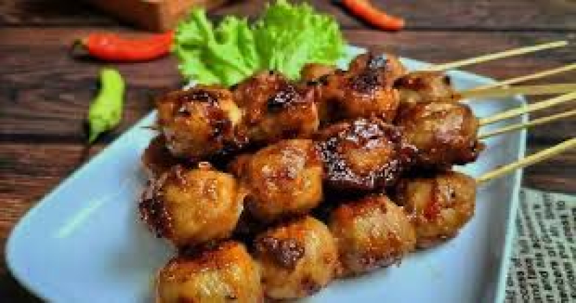 Bakso bakar mantul 