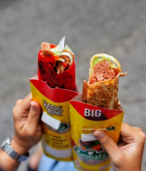 Kabbafa kebab dan roti maryam