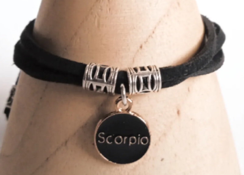 Gelang Zodiak Tali Suede