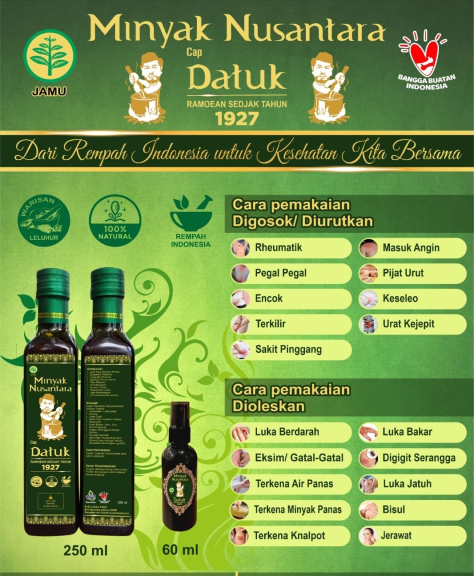 Minyak Nusantara Cap Datuk