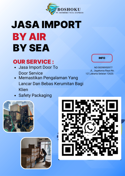 JASA IMPORT BORONGAN DOOR TO DOOR TERPERCAYA 