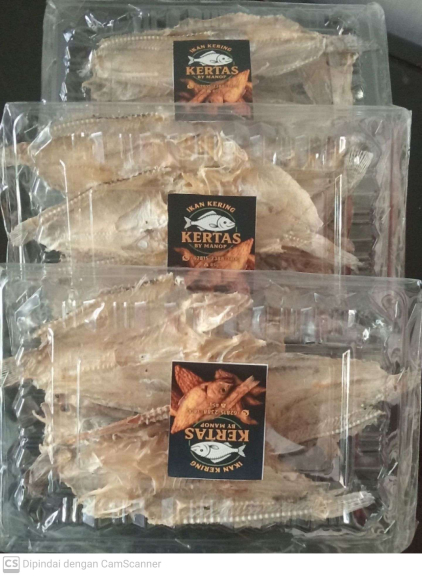 Ikan Kering Kertas 