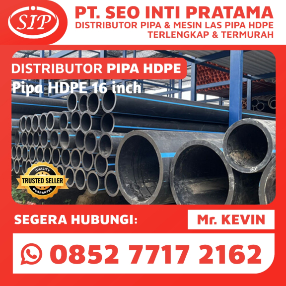 Pipa Hdpe Rucika 16 Inch 400 Mm Pn 16