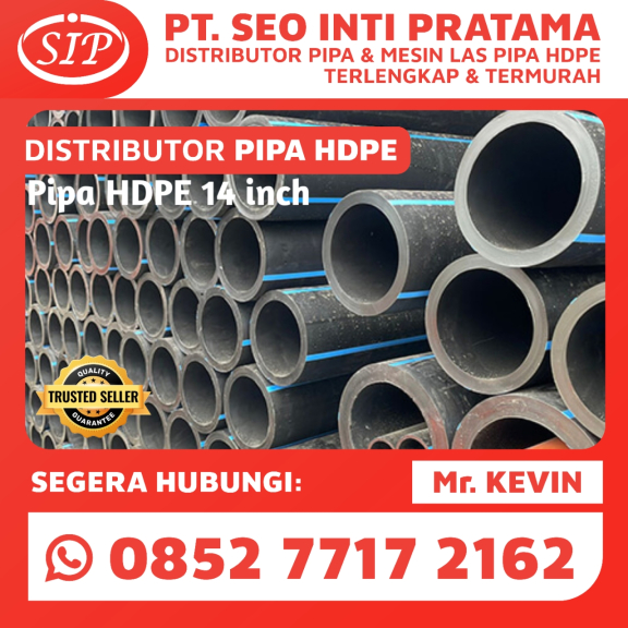 Pipa Hdpe Rucika 14 Inch 355 Mm Pn 16