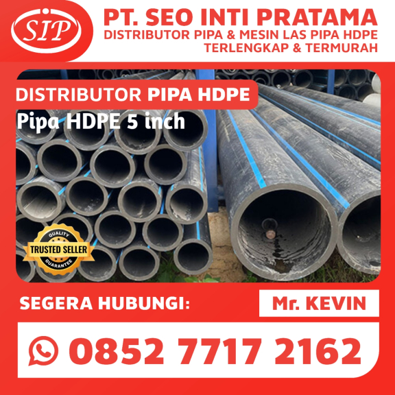 Pipa Hdpe Rucika 5 Inch 125 Mm Pn 16