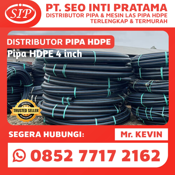 Pipa Hdpe Rucika 4 Inch 110 Mm Pn 16