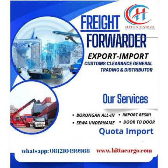 jasa forwarder import alat hotel HTE cargo