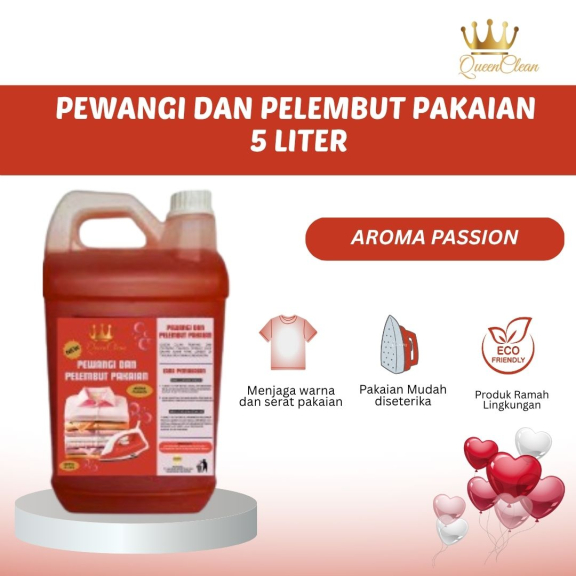 Pewangi dan Pelembut Pakaian 5 Liter