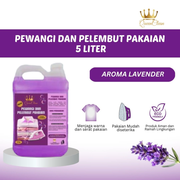Pewangi dan Pelembut Pakaian 5 Liter