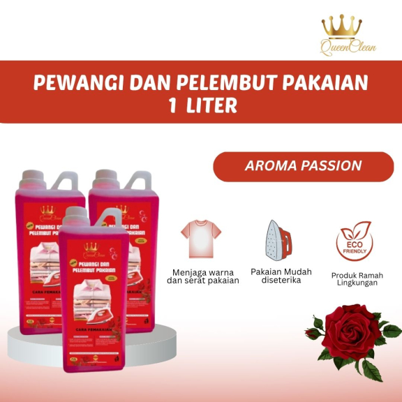 Pewangi dan Pelembut Pakaian 1 Liter