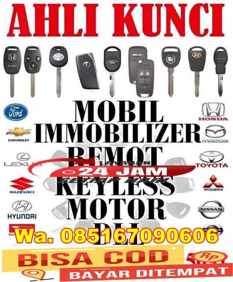 Duplikat Kunci Terdekat Bekasi 085167090606 Panggilan 24 Jam Tukang Ahli Kunci Bekasi