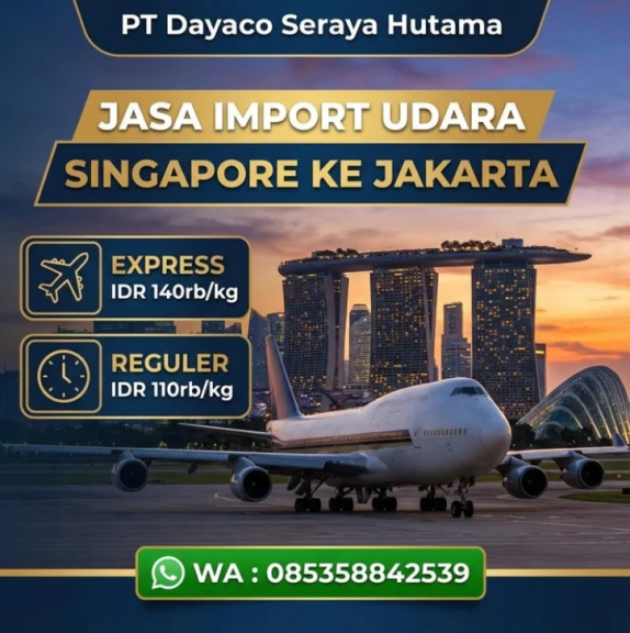 Jasa import Singapore