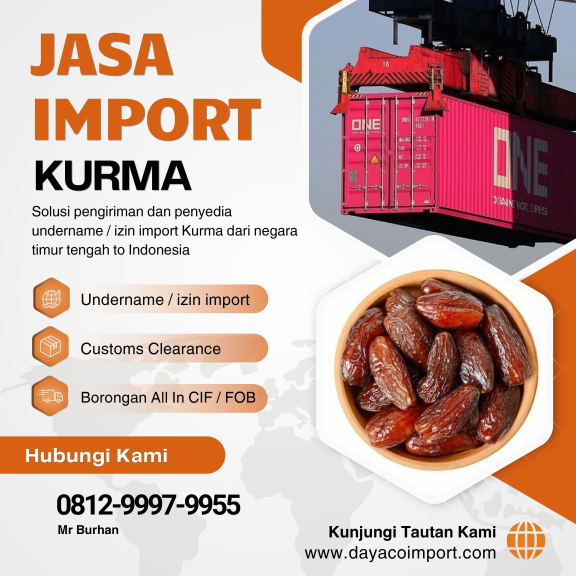 JASA IMPORT KURMA