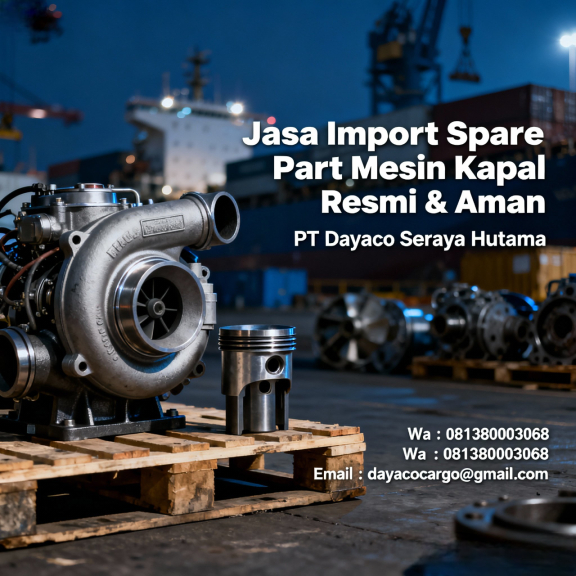 Jasa Import Spare Part Mesin Kapal Resmi 081380003068 PT Dayaco