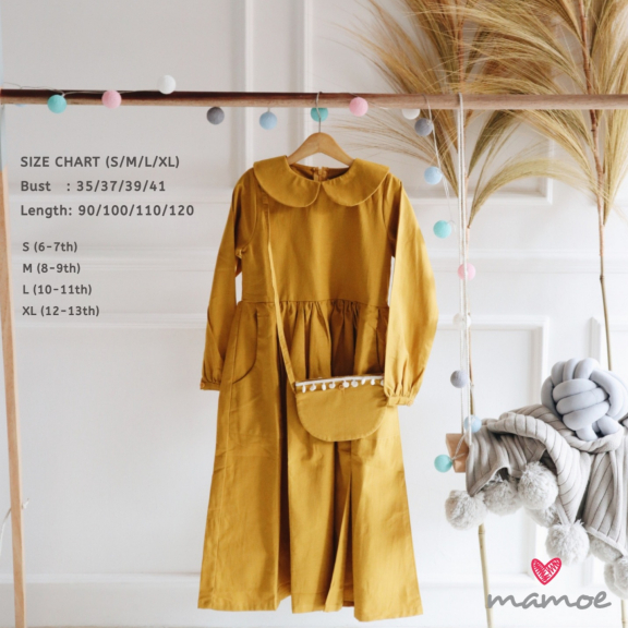 Mamoe - April Blossoms Linen Dress