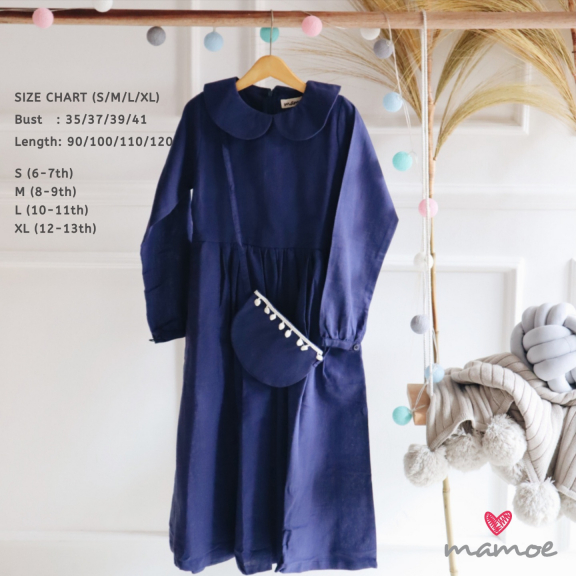 Mamoe - April Blossoms Linen Dress