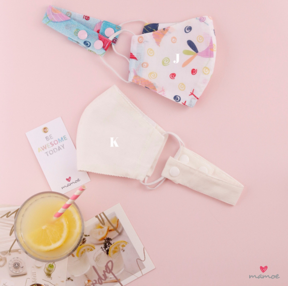 Mamoe - Masker Earloop 2 Ply with Connector