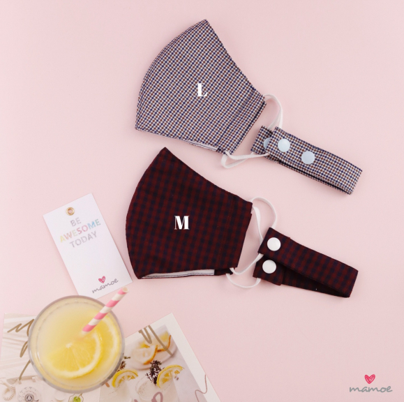 Mamoe - Masker Earloop 2 Ply with Connector