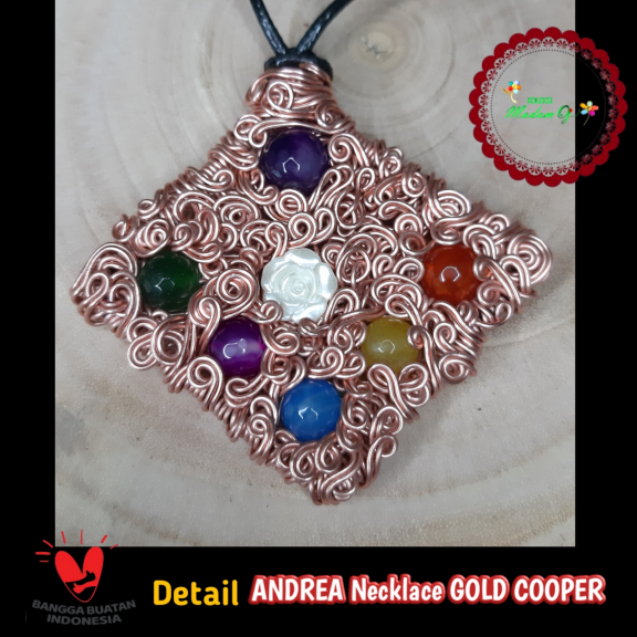 ANDREA Necklace GOLD COOPER