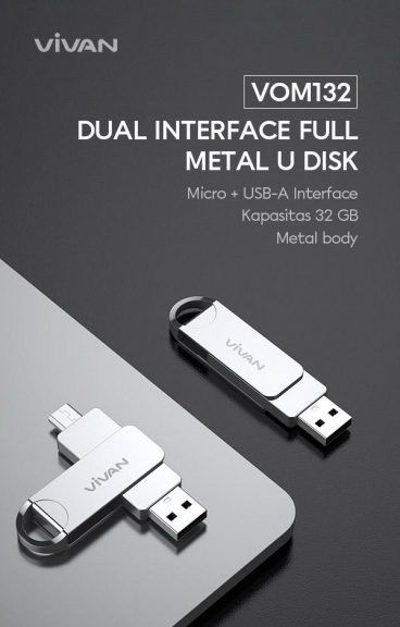 Flashdisk vivan micro USB  32GB