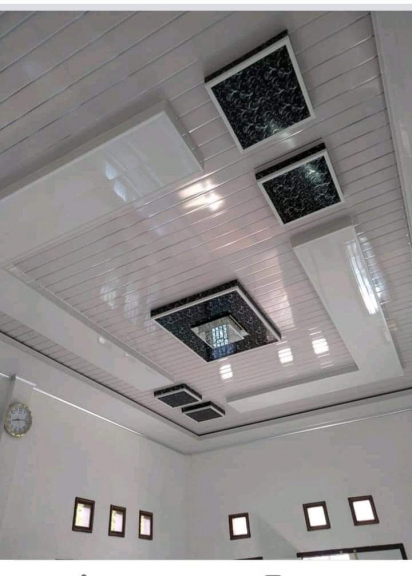 Plafon gypsum dan plafon pvc