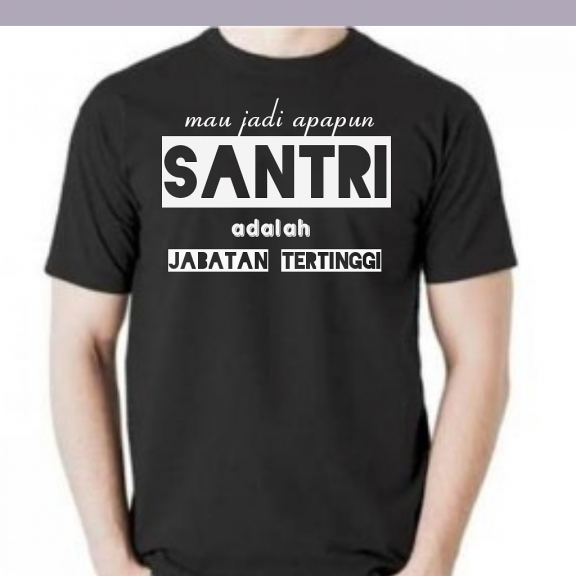 Kaos dakwah inspirasi santri