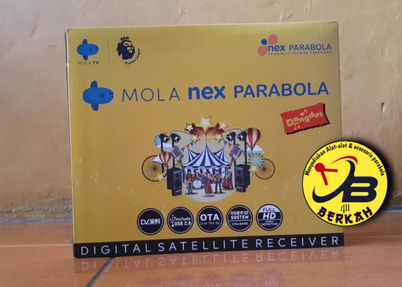 Instalasi / pemasangan antena parabola komplit. 