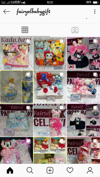 baby hampers / parcel bayi