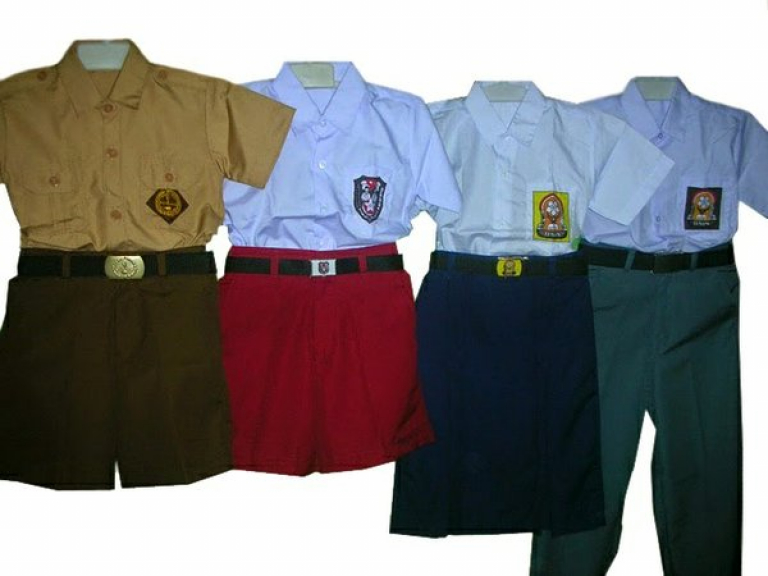 Macam" seragam sekolah