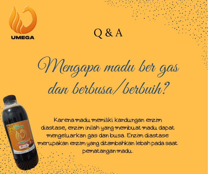 Umega Honey madu Jambi 500g