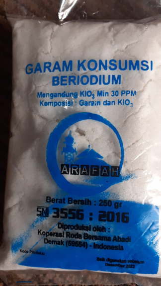 garam halus n krosok