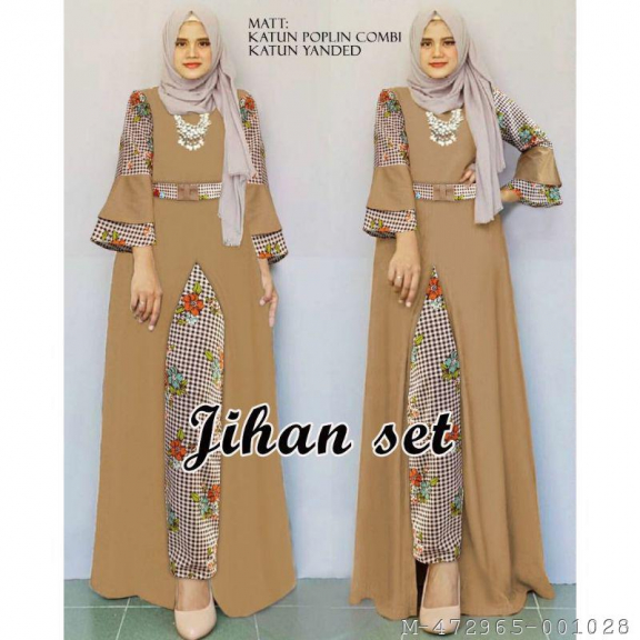 Setelan Wanita Muslim JIHAN Katu 