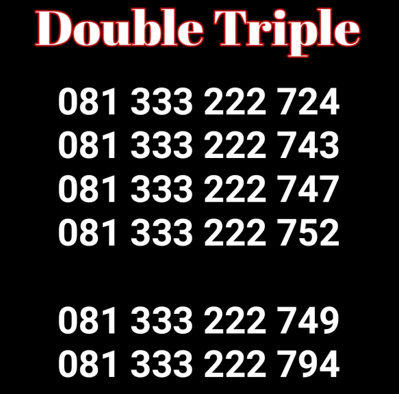 Nomer Cantik simPATI TELKOMSEL