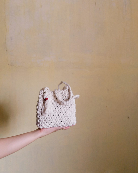 macrame bag