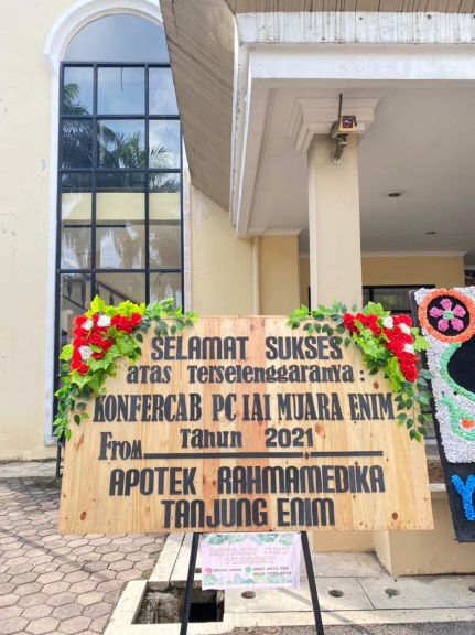 Papan bunga dan Rustic