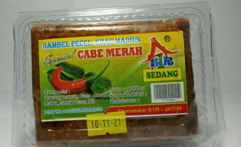 Sambel pecel madiun