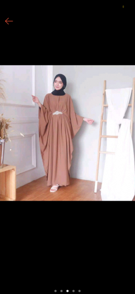 Kaftan muslim remaja 