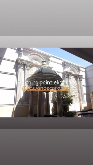 Colour woshing painting